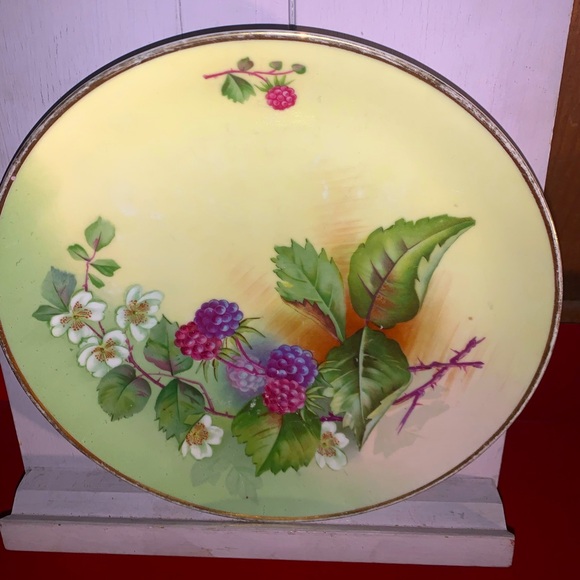 Antique J&C Bavaria Hand Painted Porcelain Plate 9.5” - Picture 1 of 7